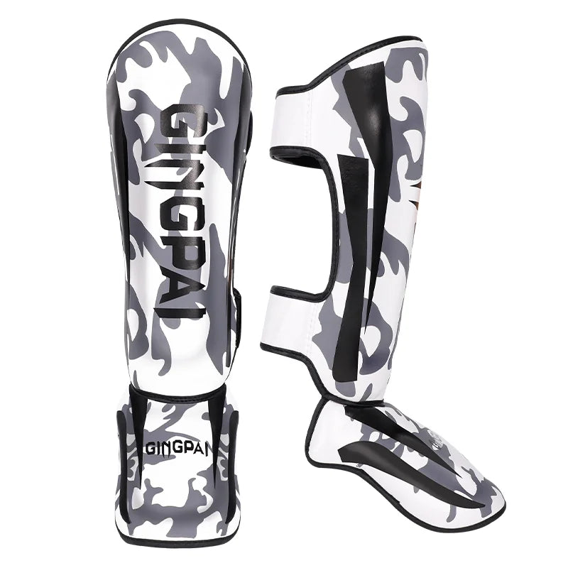 Kickboxing Shin Guards with Ankle & Instep Protection