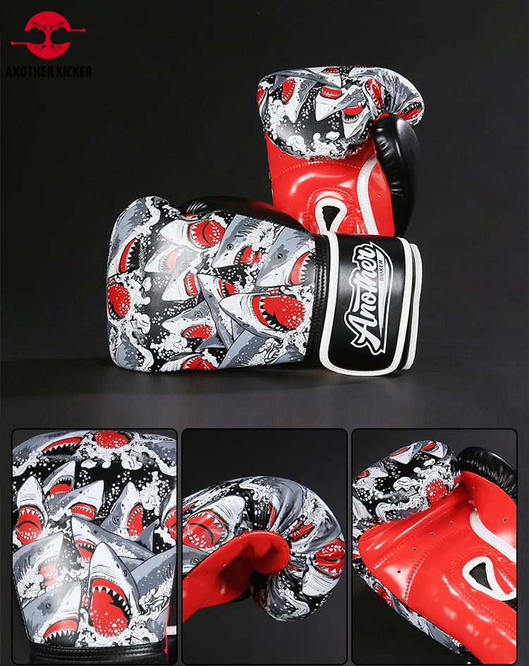 Muay Thai Boxing Gloves for Bag Work, Pads & Sparring Drills - INZANEBOX product image