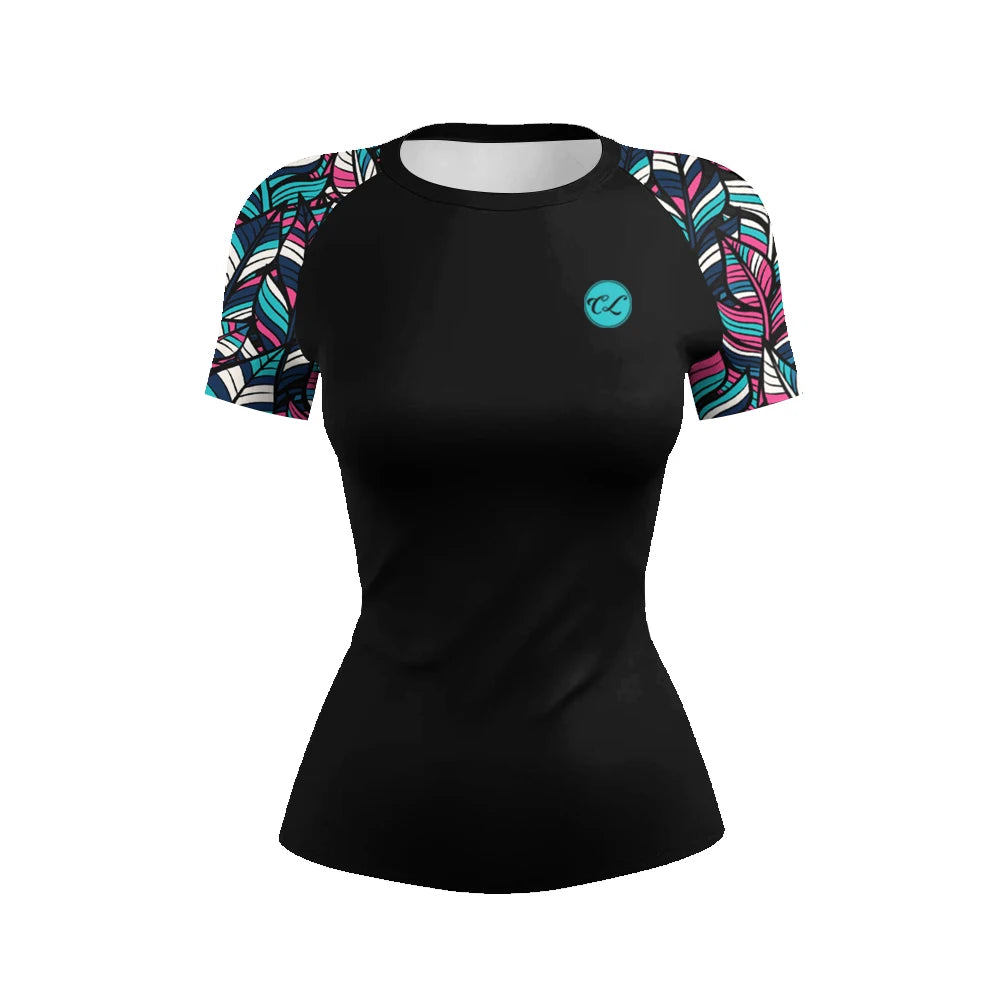 Women’s Graphic Rashguard for BJJ, MMA & Grappling - INZANEBOX product image