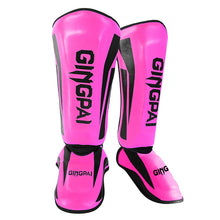 GINGPAI Shin Guards for Muay Thai, Kickboxing & MMA