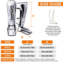 Kickboxing Shin Guards with Ankle & Instep Protection