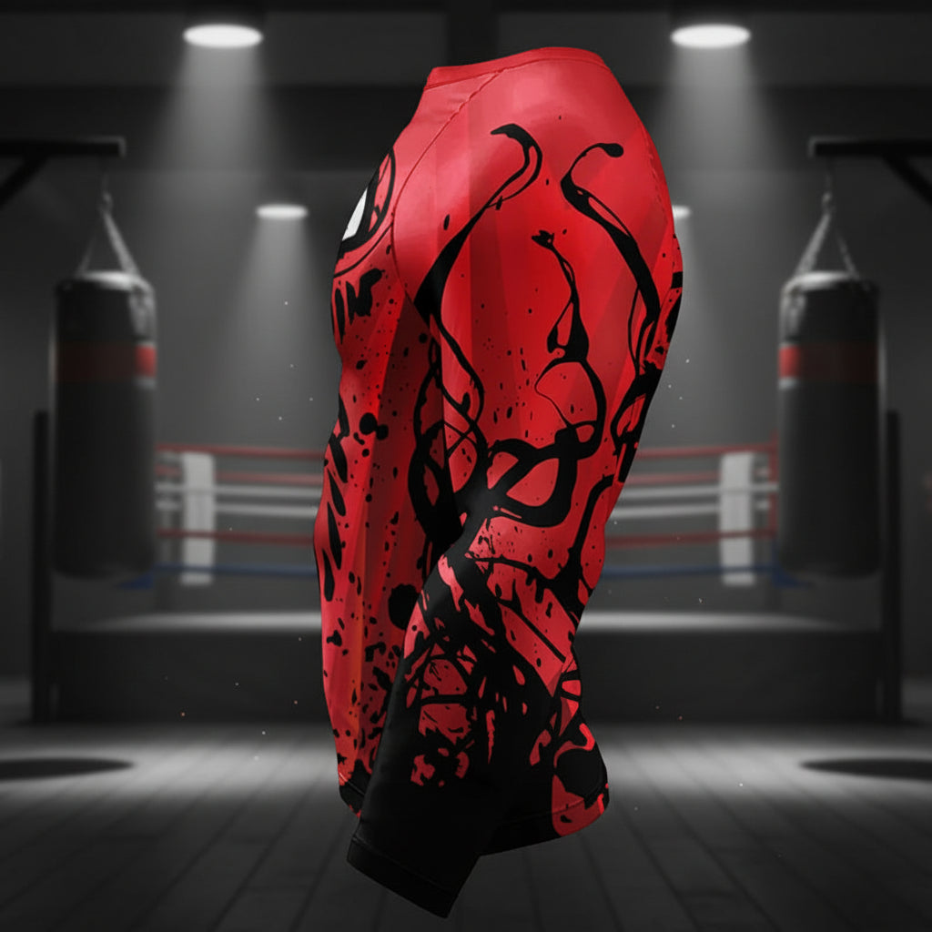 Combat Sports Compression Rashguard for BJJ, MMA & Boxing