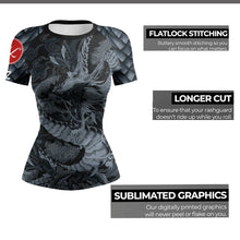 Women’s Graphic Rashguard for BJJ, MMA & Grappling - INZANEBOX product image