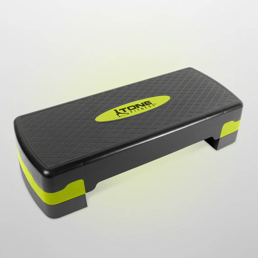 Aerobic Step Platform, Black and Yellow