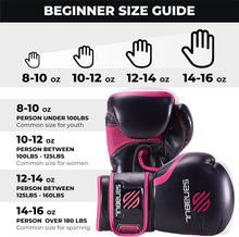 Essential Gel Boxing Gloves for Men & Women, Kickboxing MMA, Muay Thai Gloves and Heavy Bag Training Punching & Sparring