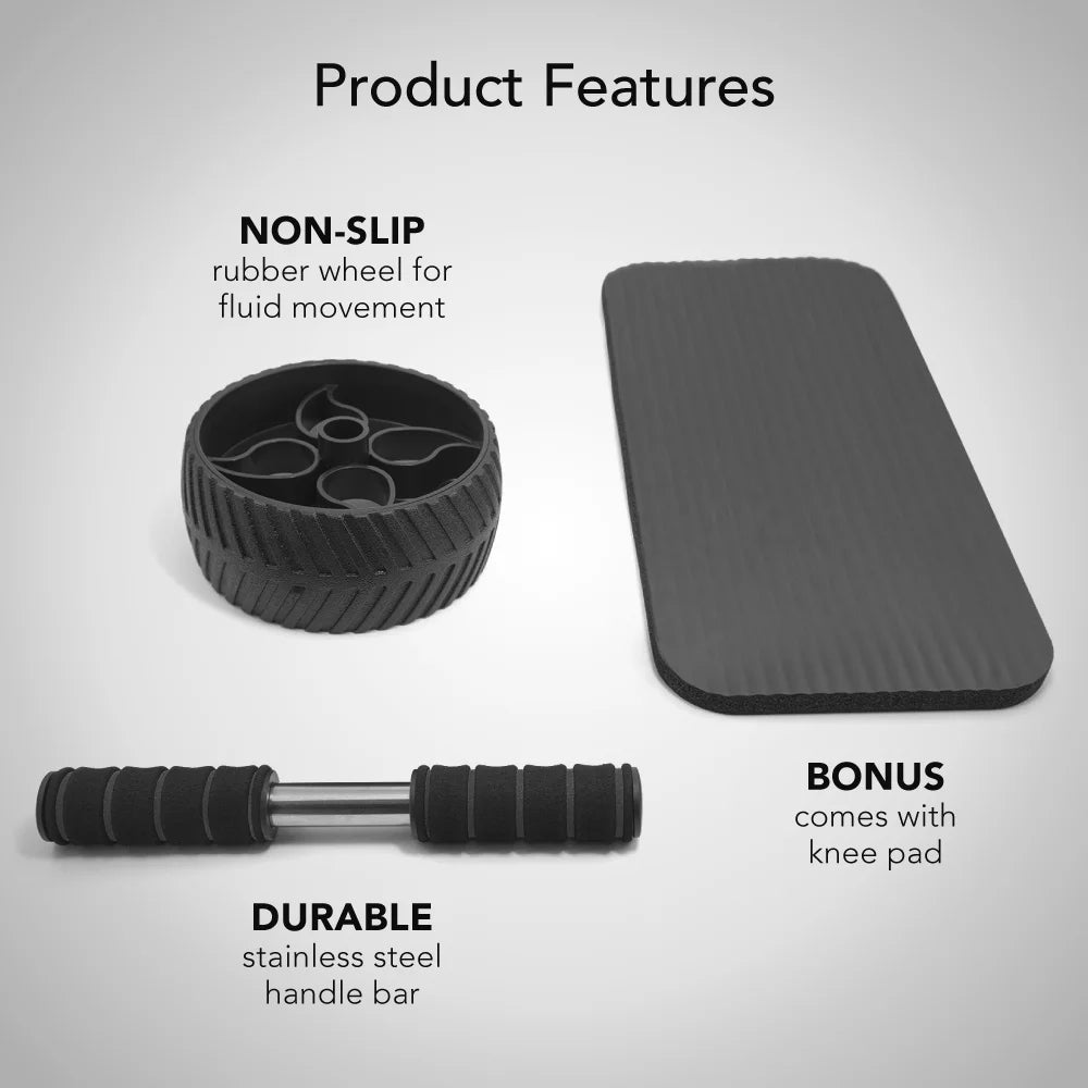 Performance Ab Wheel + Knee Pad Included