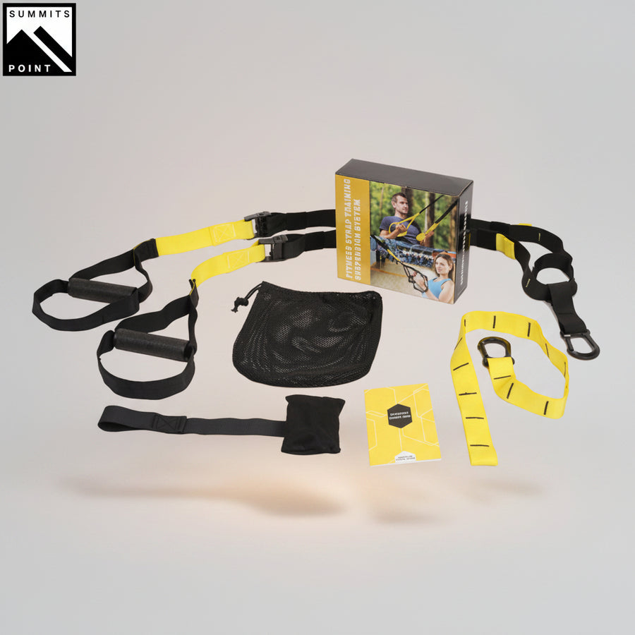 Home Gym Suspension Resistance Strength Training Fitness Straps Workout Trainer