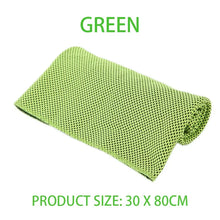 Outdoor Microfiber Quick Dry Cooling Ice Towel Sports Cold Towel for Fitness Camping Running