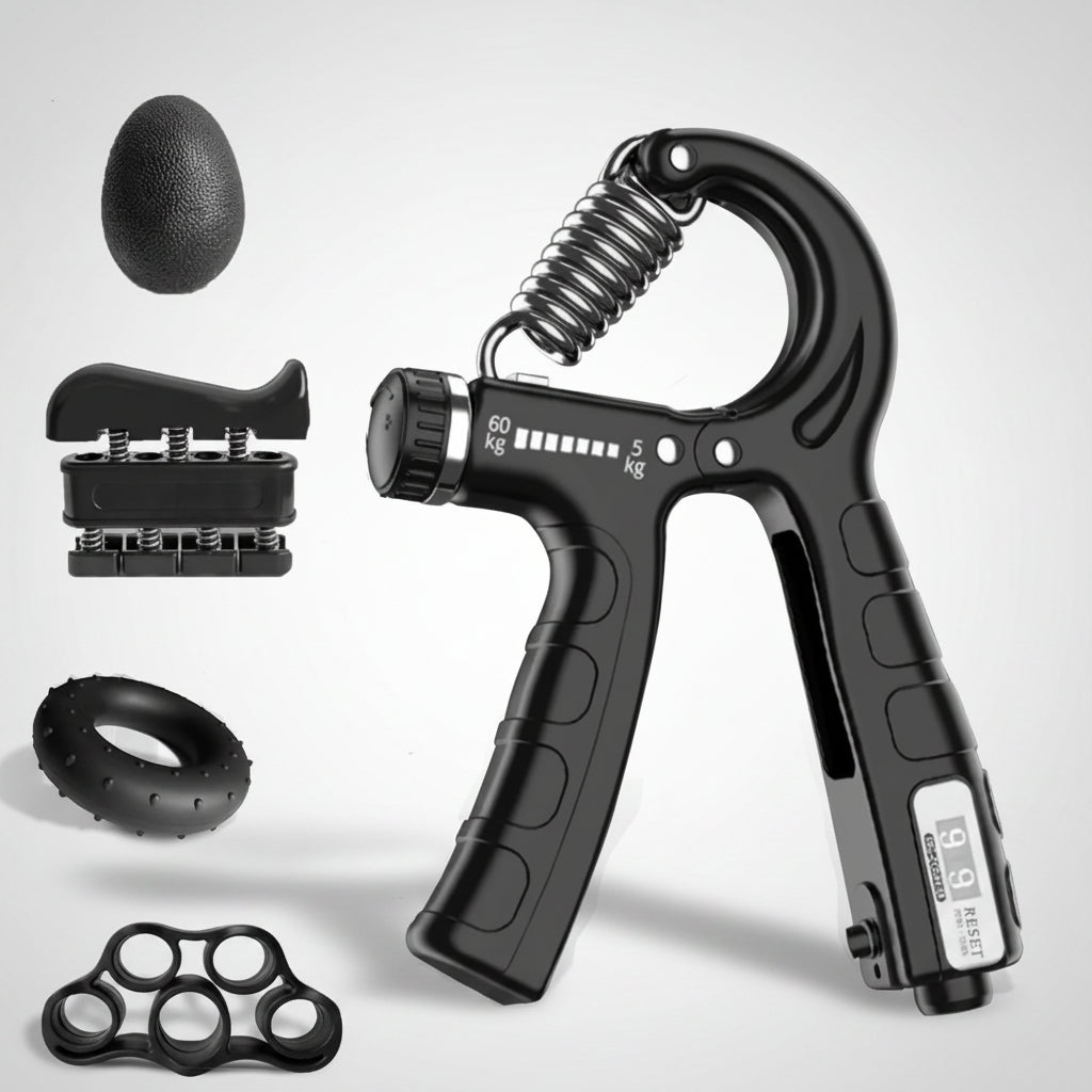 Grip Strengthener Forearm Strengthener Hand Grips Strengthener Kit - 5 Pack Adjustable Resistance