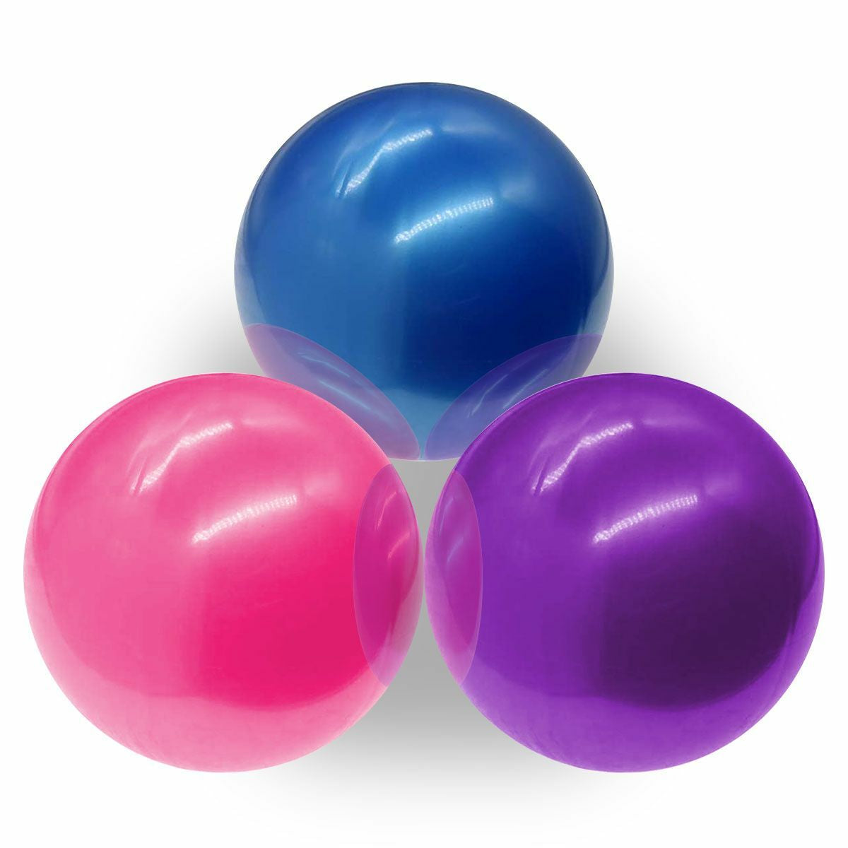 Pro Body Pilates 9” Mini Exercise Ball for Fitness Bender Toning Yoga Barre Core