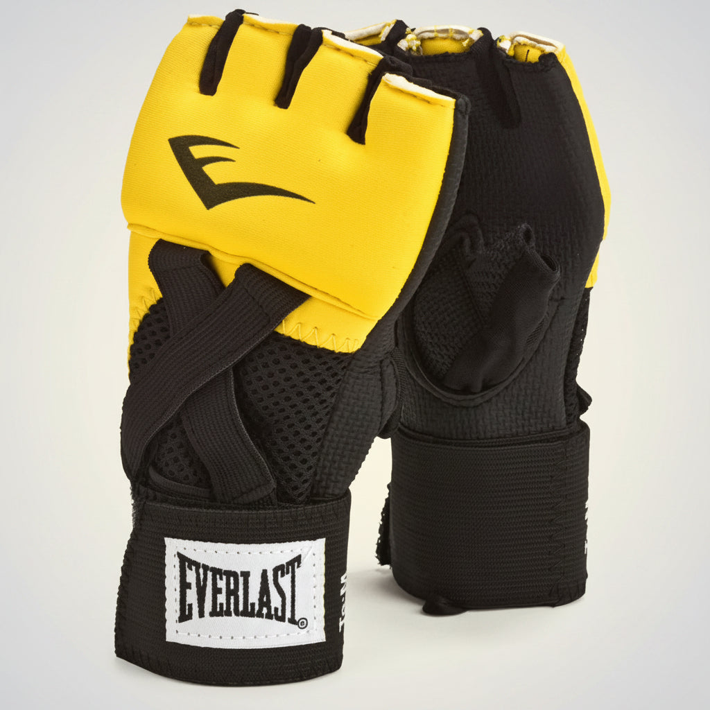 Evergel Handwraps, Medium, Yellow – for Boxing, Training & Exercise
