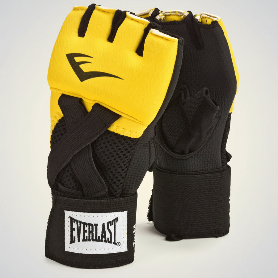 Evergel Handwraps, Medium, Yellow – for Boxing, Training & Exercise