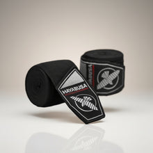 Perfect Stretch Premium Hook & Loop Mexican Handwraps - 180" - Black